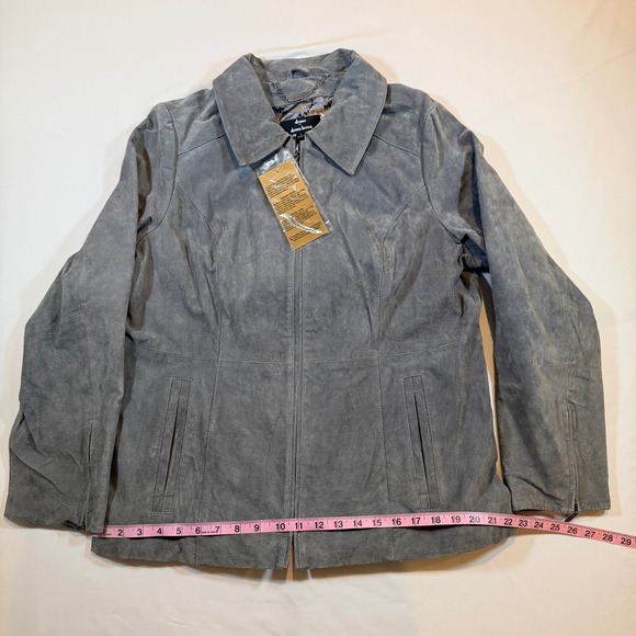 dennis basso Jackets & Blazers - Brand New Washable‎ Leather Jacket